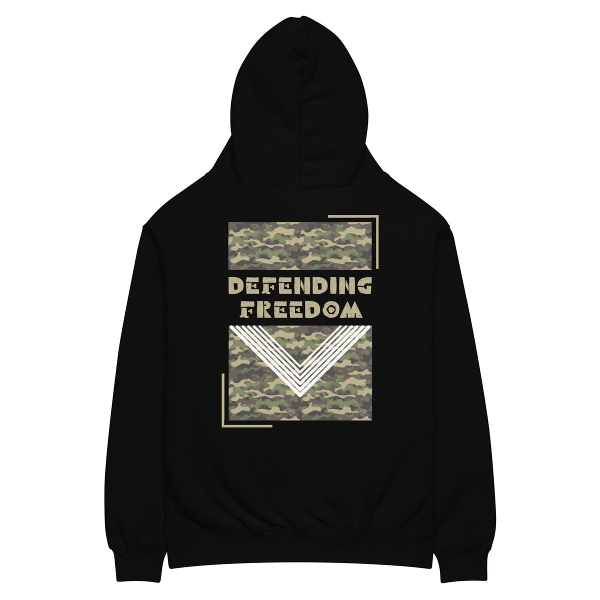 Camouflage Strength – A Tribute to Those Who Serve - - Hoodies