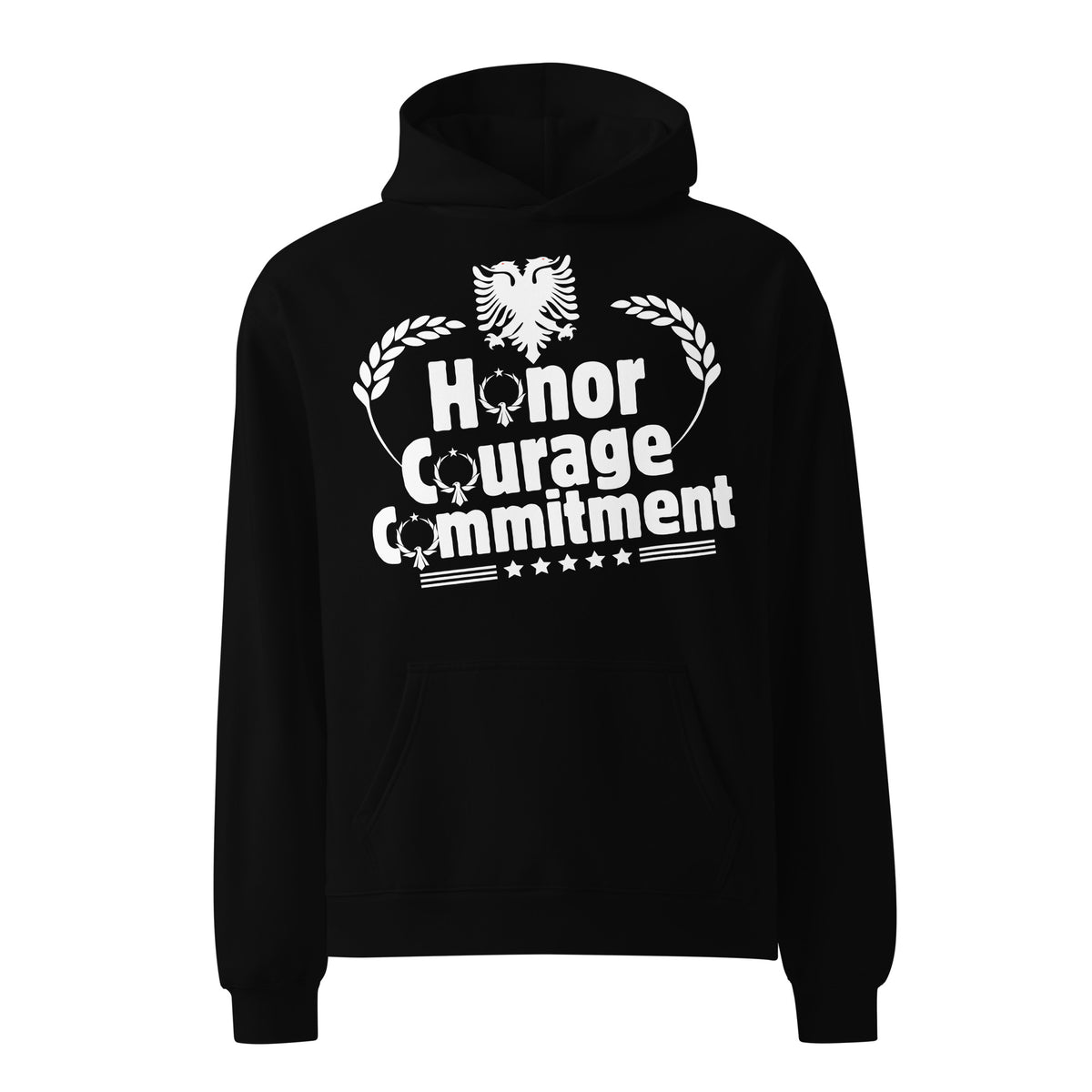 A Soldier's Duty, A Hero's Heart – Honor in Every Stitch - Black - Hoodies