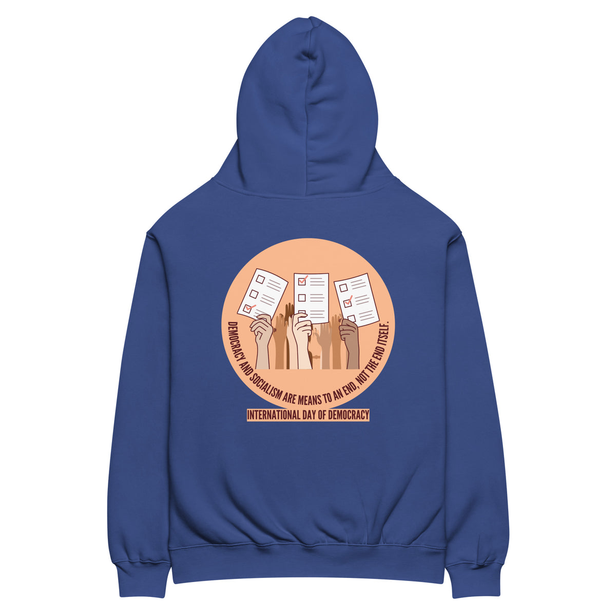 Unity in Action - Voter's Edition Hoodie - Cobalt - Hoodies