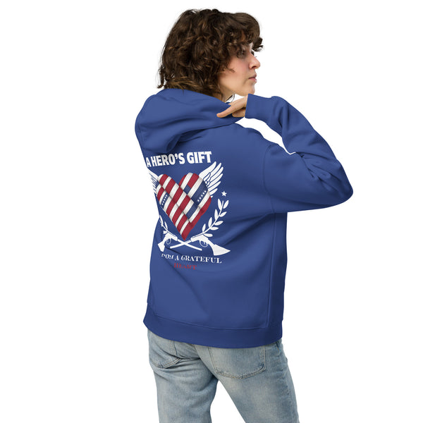 A Hero’s Gift from the Heart – Honoring Military Bravery - - Hoodies