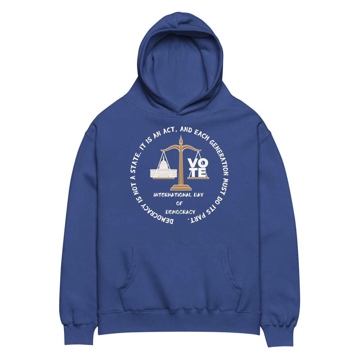 Balance of Power - Democracy Day Hoodie - - Hoodies