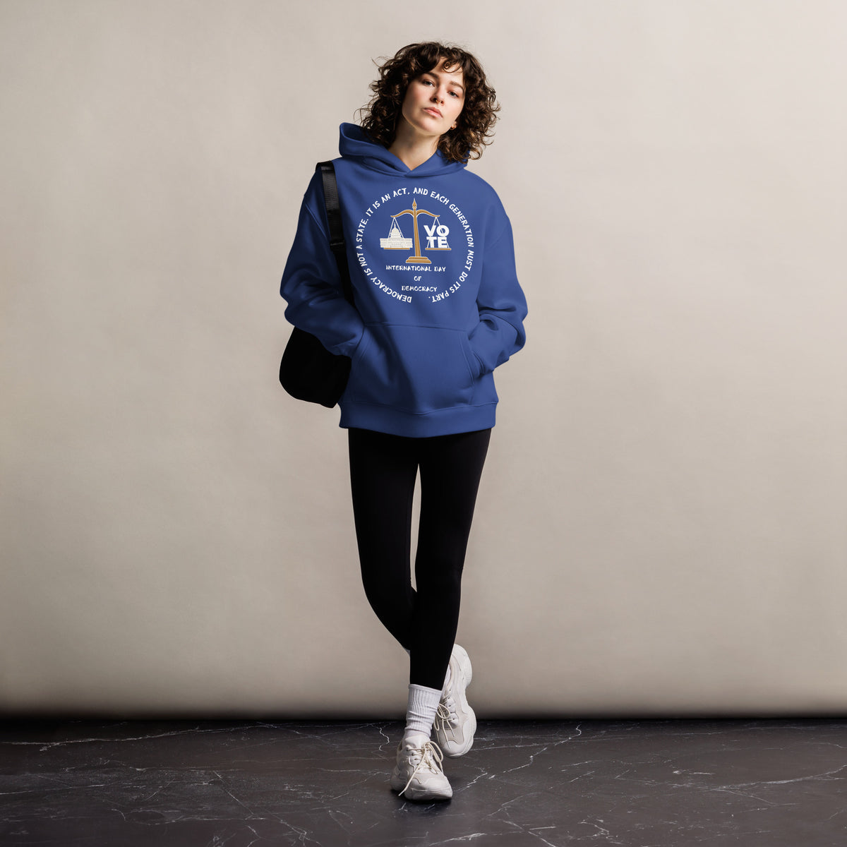 Balance of Power - Democracy Day Hoodie - Cobalt - Hoodies