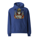 Haunted Harmony - Spooky Season Hoodie - Cobalt - Hoodies