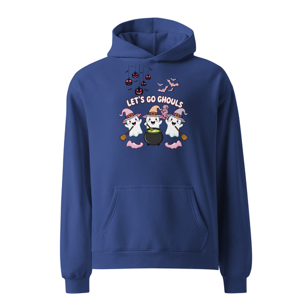 Bewitched Ghosts and Cauldrons Hoodie - Cobalt - Hoodies