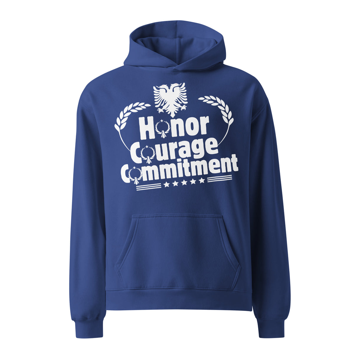 A Soldier's Duty, A Hero's Heart – Honor in Every Stitch - Cobalt - Hoodies