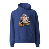 Grandma’s Hug Inside – Cozy Oversized Hoodie - Cobalt - Hoodies