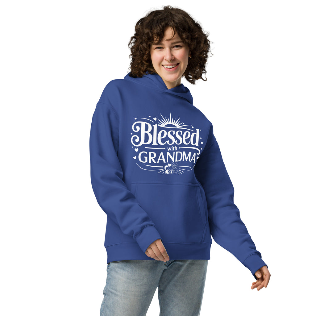 Grandma - The Heart of Our Family – Oversized Hoodie - - Hoodies