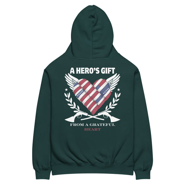 A Hero’s Gift from the Heart – Honoring Military Bravery - - Hoodies