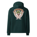 Strength in Style - Bold Military Tribute by AS Color - Pine Green - Hoodies