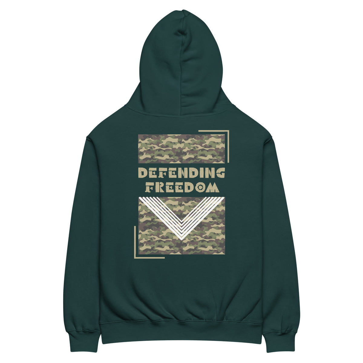 Camouflage Strength – A Tribute to Those Who Serve - - Hoodies