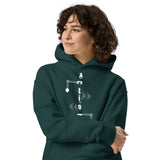 Move Forward - Dynamic Actions Hoodie - Pine Green - Hoodies