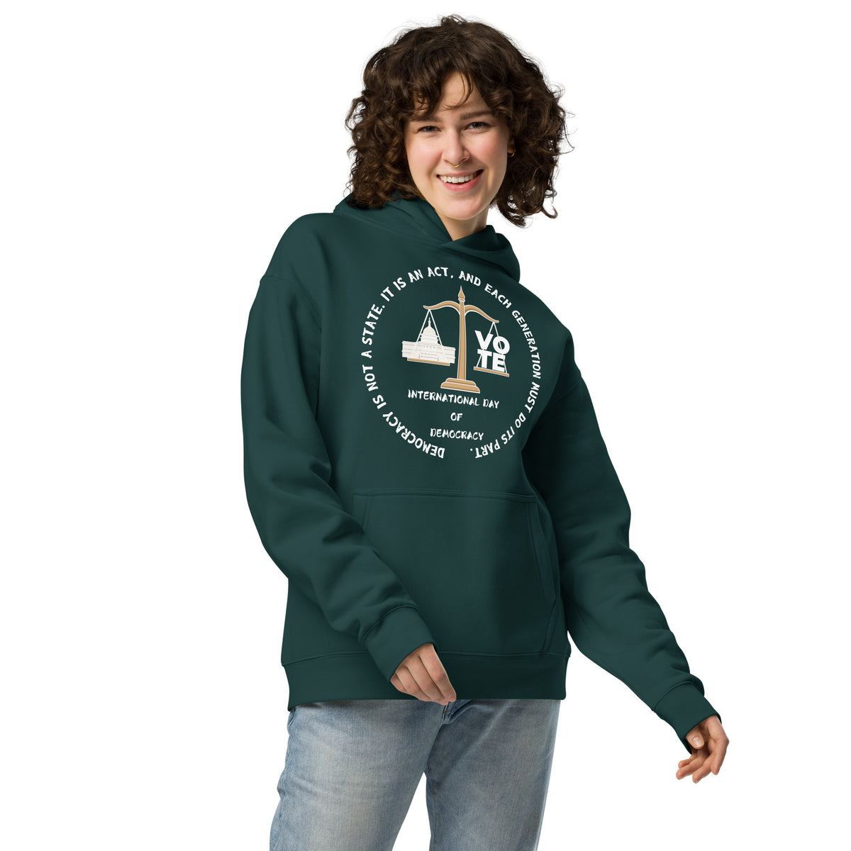 Balance of Power - Democracy Day Hoodie - - Hoodies