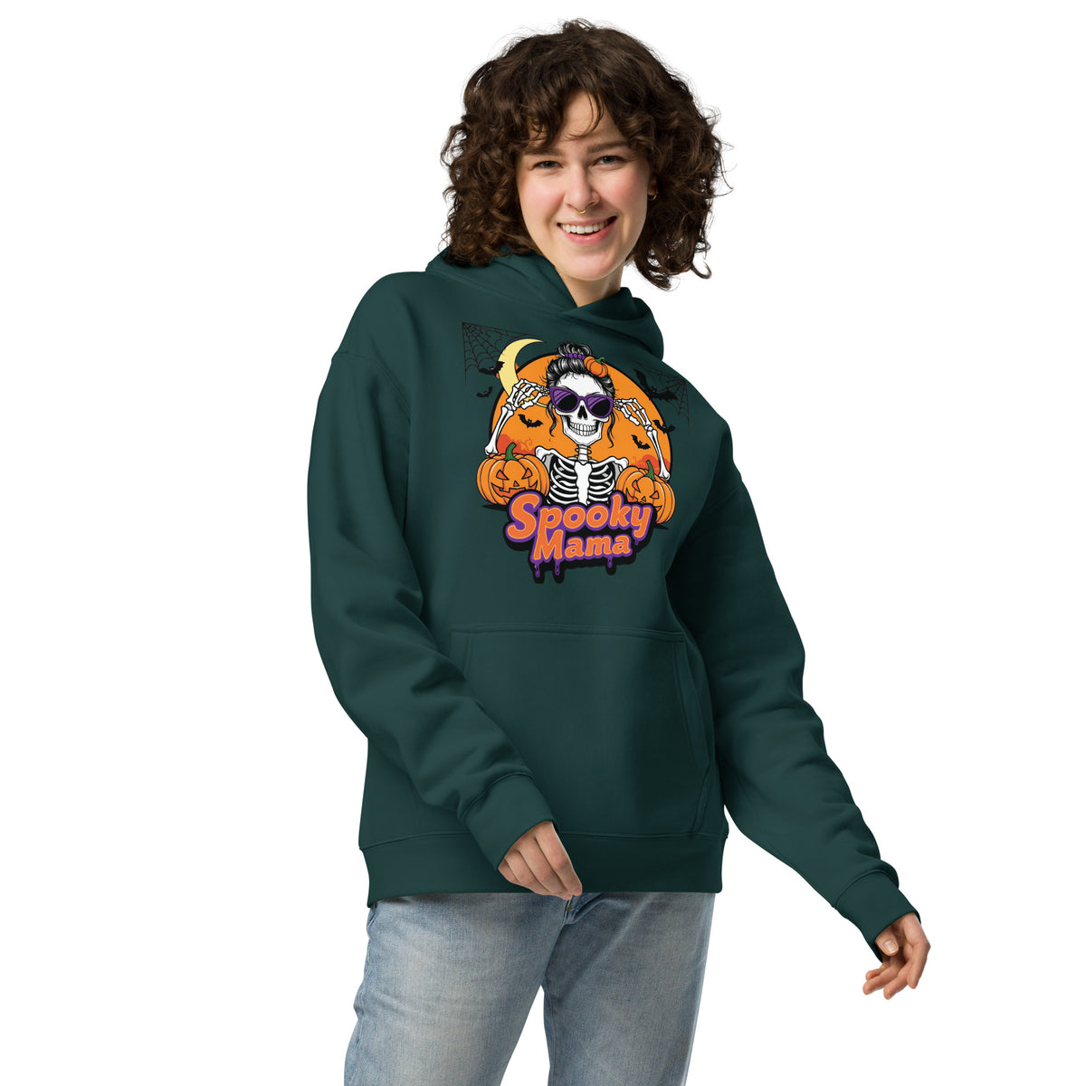 Fright Night Fashion - Spooky Mama Hoodie - - Hoodies