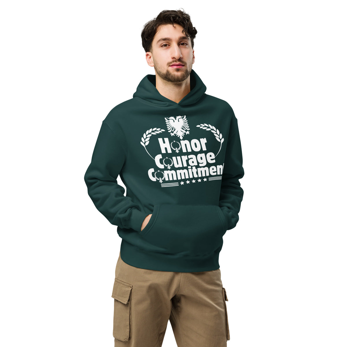 A Soldier's Duty, A Hero's Heart – Honor in Every Stitch - - Hoodies