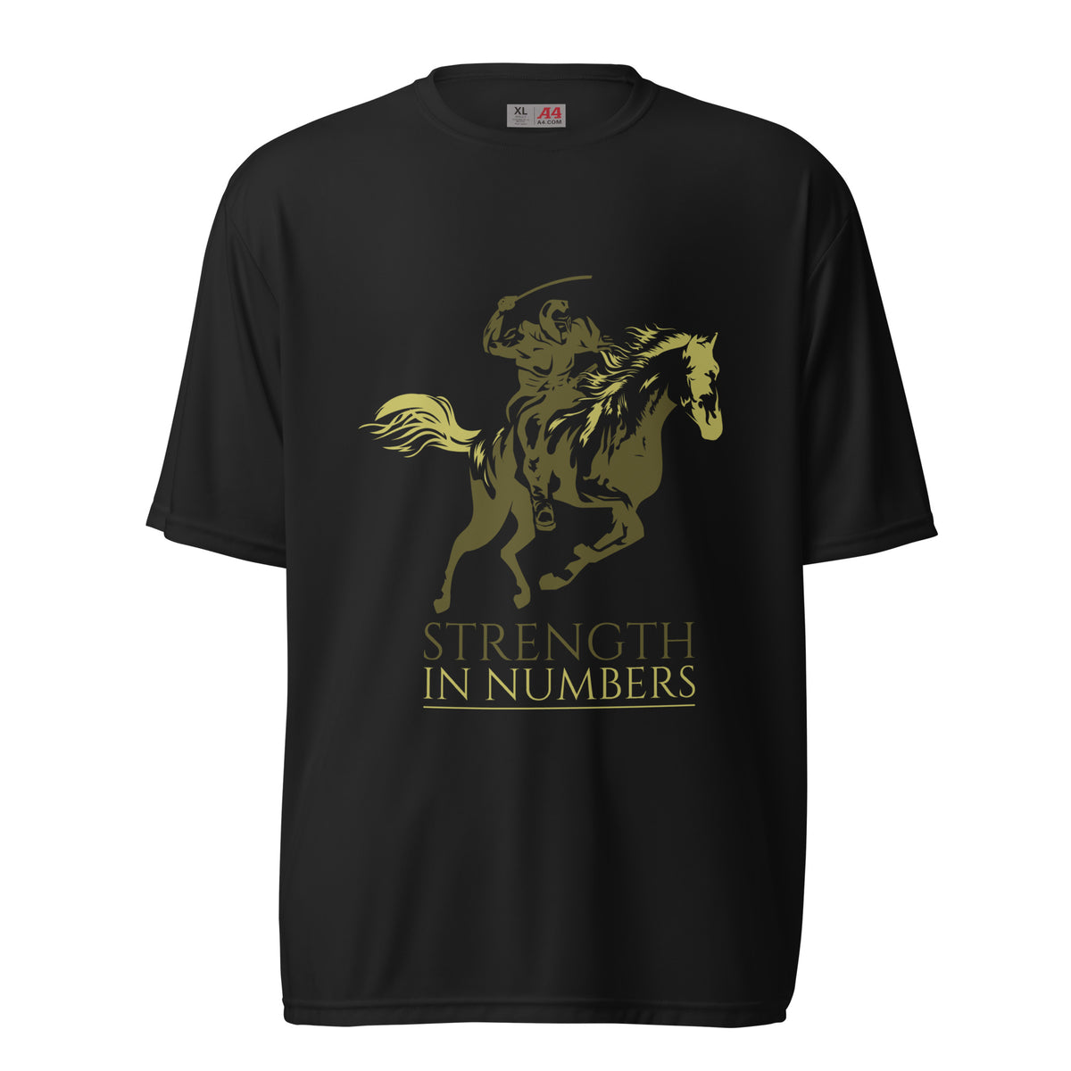 Strength in Numbers - Warrior Spirit - Black - T-shirts