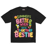 Summer Bonding Graphic Tee for Bestie - Black - T-shirt