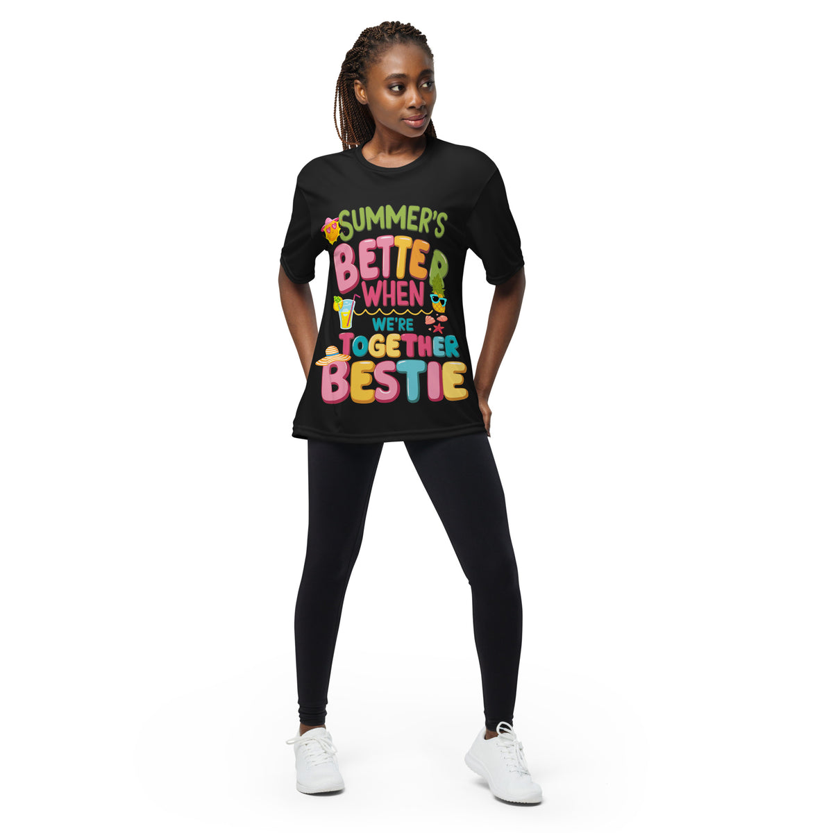 Summer Bonding Graphic Tee for Bestie - - T-shirt