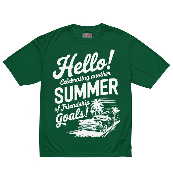 Tropic Bestie Graphic Tee – Summer Gift - Forest Green - T-shirt