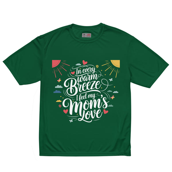 Warm Breeze Love T-Shirt for Mom - Forest Green - T-shirt