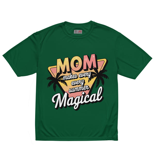 Magical Summer Performance Tee for Mom - Forest Green - T-shirt