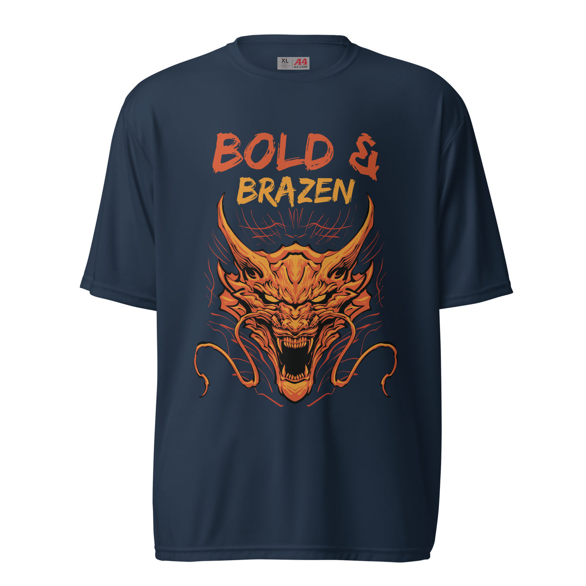 Fierce and Fearless - Dragon Edition - Navy - T-Shirts