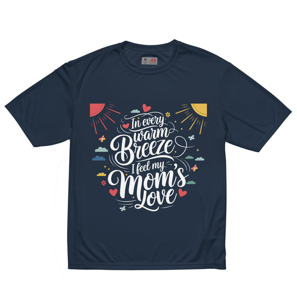 Warm Breeze Love T-Shirt for Mom - Navy - T-shirt