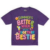Summer Bonding Graphic Tee for Bestie - Purple - T-shirt