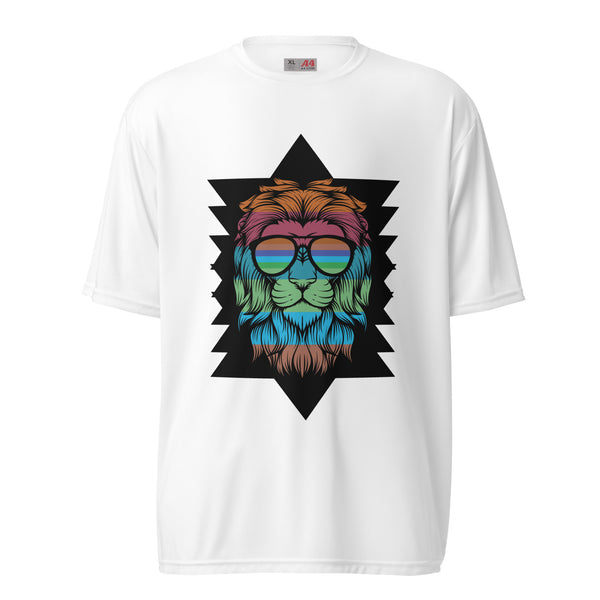 Cool Lion - Rainbow Roar - White - T-shirts