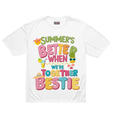 Summer Bonding Graphic Tee for Bestie - White - T-shirt