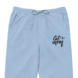 Cozy Cat Mom - Stylish Sweatpants for Pet Lovers - Pigment Light Blue - Pants