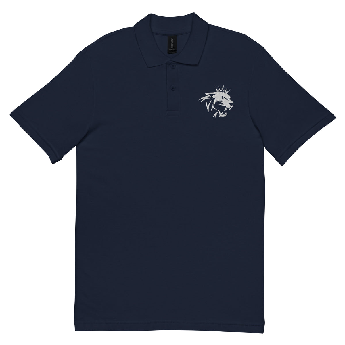 Roar of Memories - Unleash Strength with Our Lion Polo - - Polo Shirts