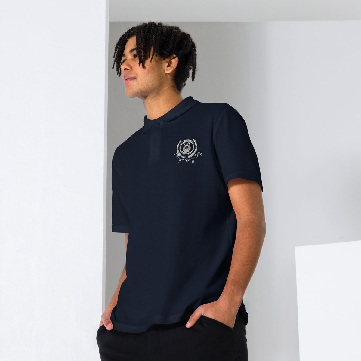 Laurel Lift - Triumph & Comfort Polo - Navy - Polo Shirts