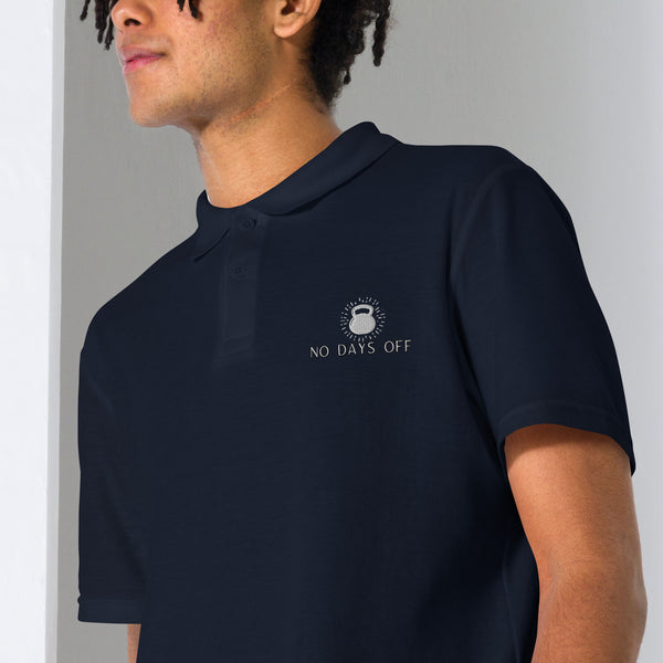 Endless Commitment - No Days Off Polo - Navy - Polo Shirts