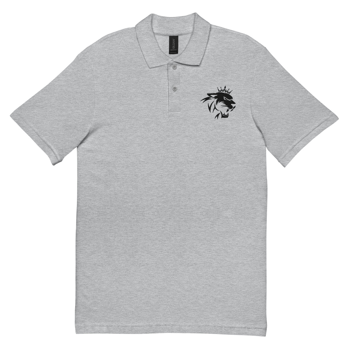 Roar of Memories - Unleash Strength with Our Lion Polo - - Polo Shirts