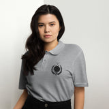 Victory on Course - Laurel and Clubs Polo - Sport Grey - Polo Shirts