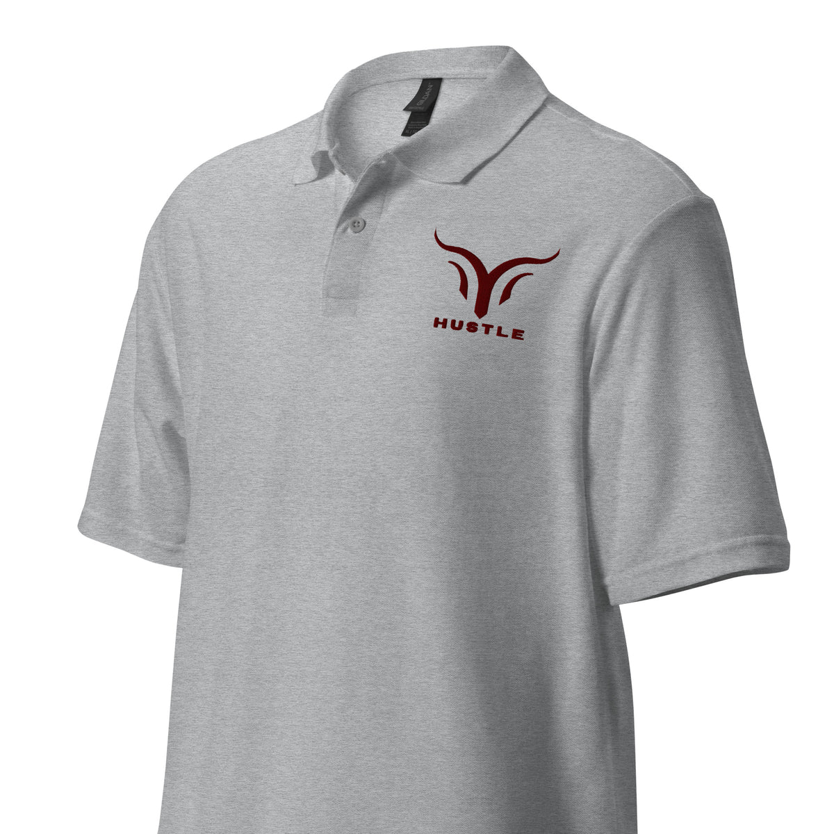 Elevate Your Hustle - Iconic Inspiration on Cotton Polo Shirt - - Polo Shirts