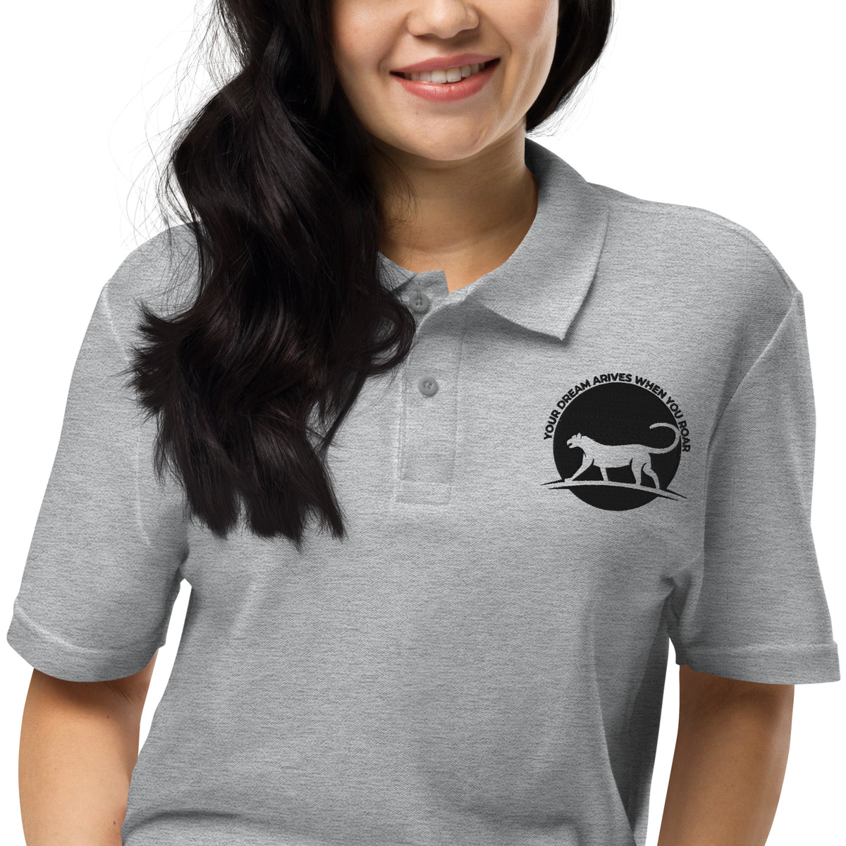 Lion's Call - Answer Your Dreams with Our Inspiring Polo - - T-shirts