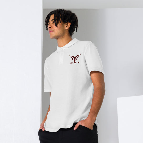 Elevate Your Hustle - Iconic Inspiration on Cotton Polo Shirt - - Polo Shirts