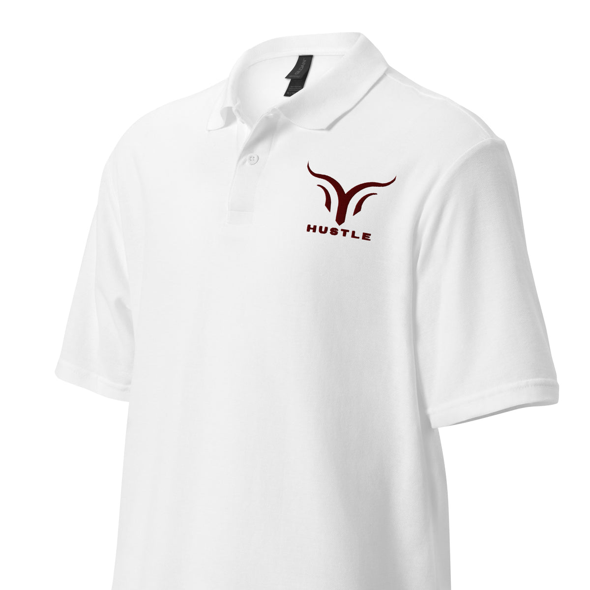 Elevate Your Hustle - Iconic Inspiration on Cotton Polo Shirt - - Polo Shirts