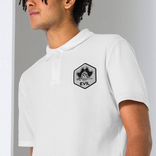 Evil Pirate Polo - Adventure Awaits - - Polo Shirts