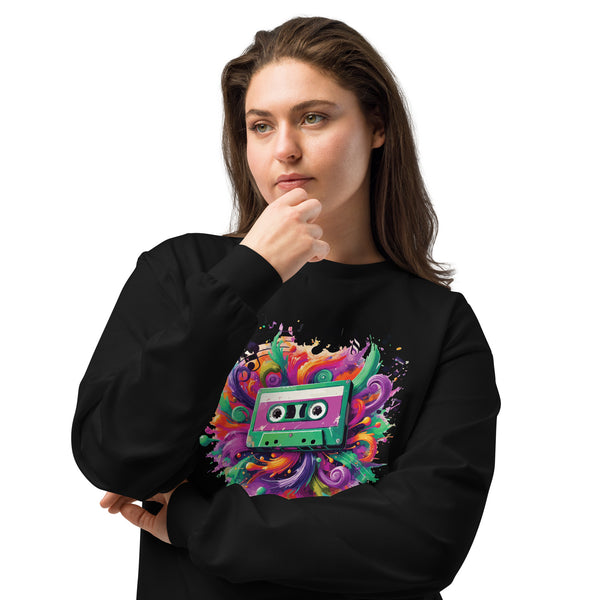 Vintage Beat - Nostalgic Cassette Design Shirt - - Long Sleeve T-shirts