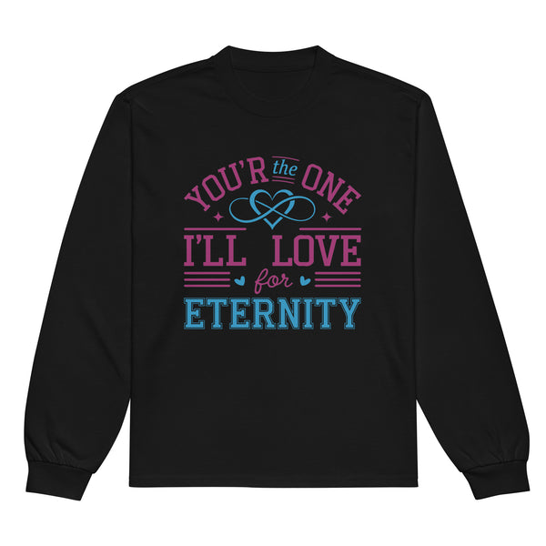 Endless Love in Every Stitch - Premium Boyfriend Long Sleeve - - Long Sleeves T-shirts