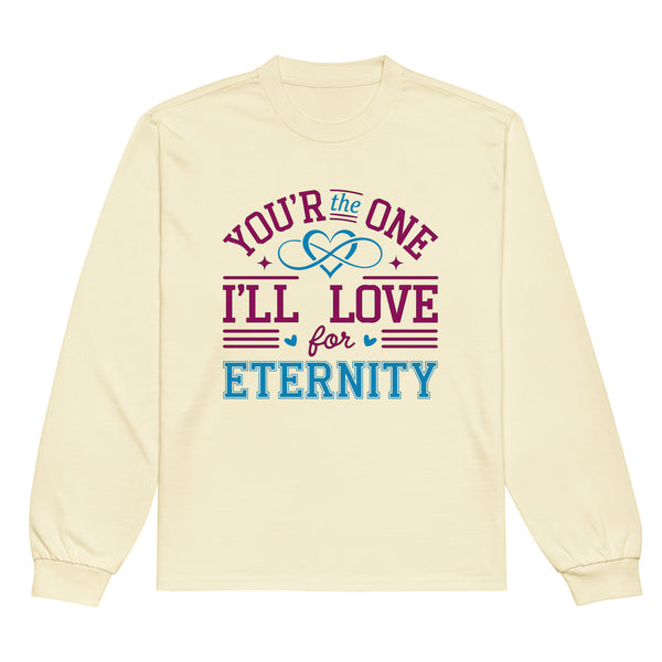 Endless Love in Every Stitch - Premium Boyfriend Long Sleeve - - Long Sleeves T-shirts