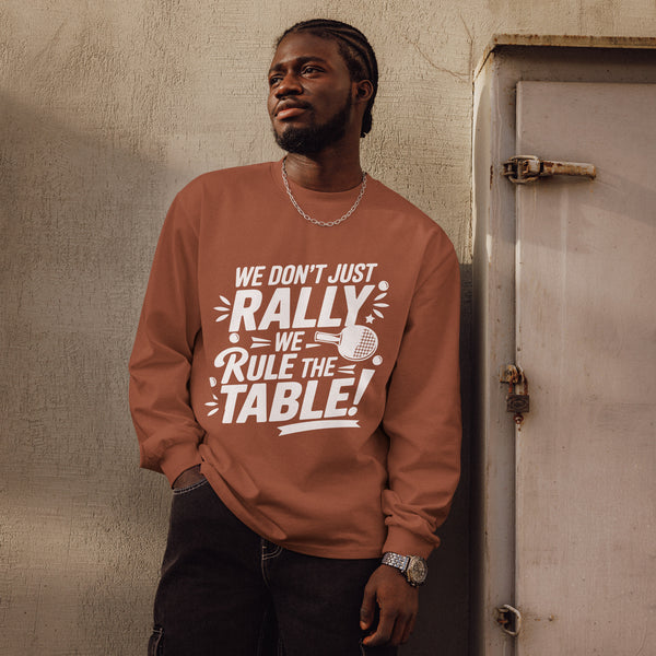 Rule the Table: Game Lover's Ultimate Long Sleeve Shirt - - Long Sleeve Shirt