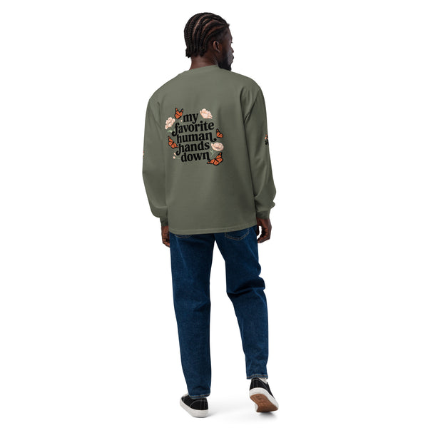 My Favorite Human – Love in Full Bloom - - Long Sleeve Shirt