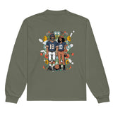 Play Hard, Bloom Brighter - A Dual Sports Tribute - - Long Sleeve T-shirts