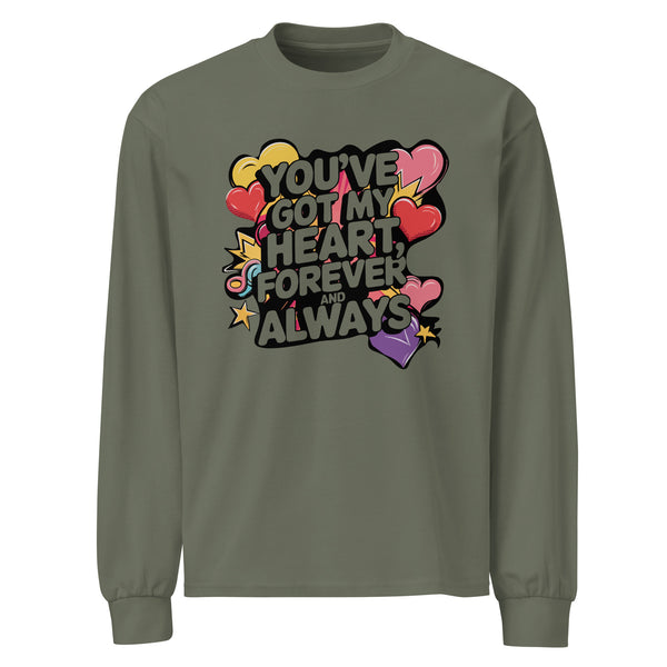 Heartbeats in Sync - The Perfect Romantic Long Sleeve - - Long Sleeves T-shirts