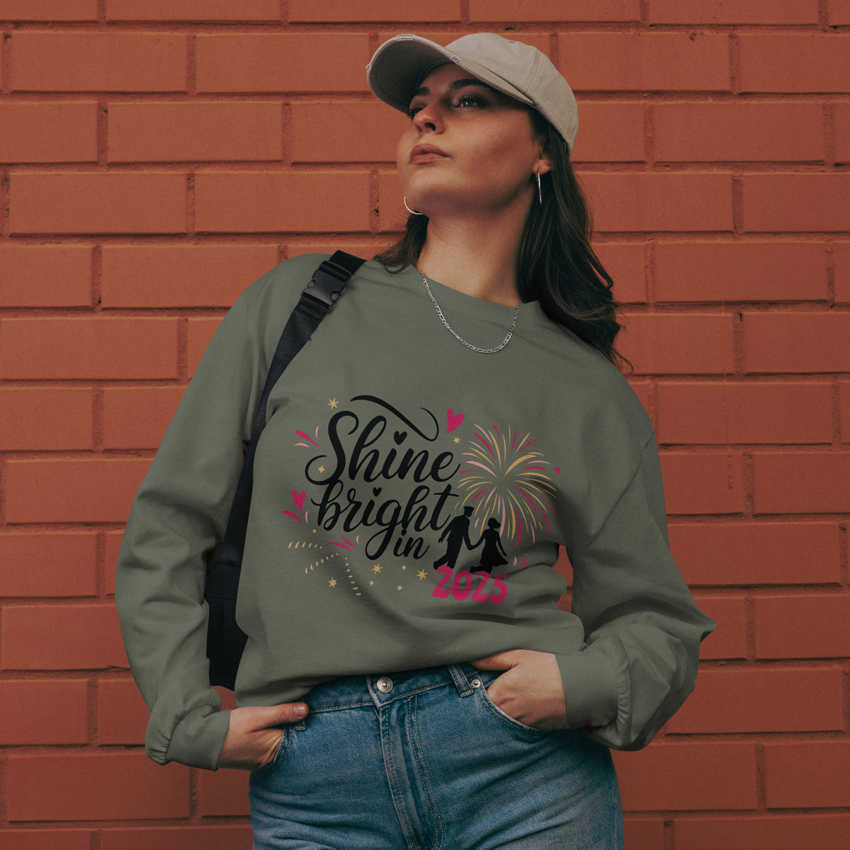 Shine Bright in 2025 - A Daughter’s New Year Keepsake - Cypress - Long Sleeve Shirt