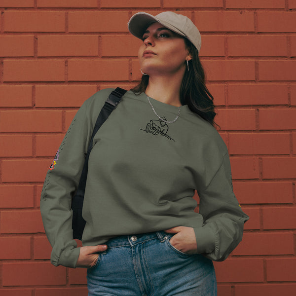 No Bestie, No Fun – The Ultimate Friendship Statement - - Long Sleeve Shirt