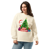 Merry & Bright - Santa’s Holiday Cheer Shirt - Ecru - Hoodies